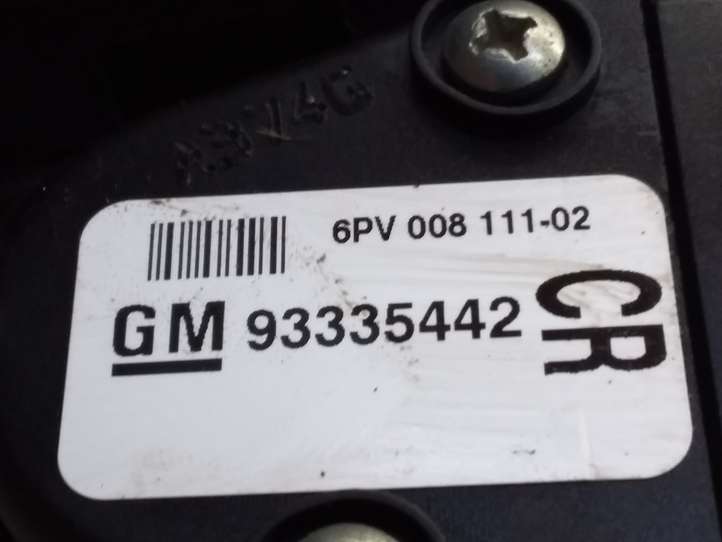 Opel Meriva (2002 - 2006)  93335442 Педаль акселератора
