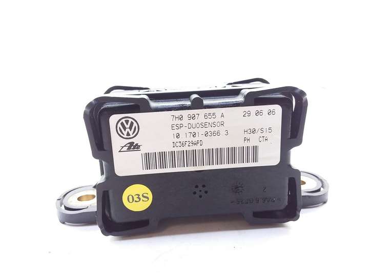Volkswagen Jetta V (2005 - 2010)  7H0907655A Датчик ESP (системы стабильности) (датчик курсовой устойчивости))