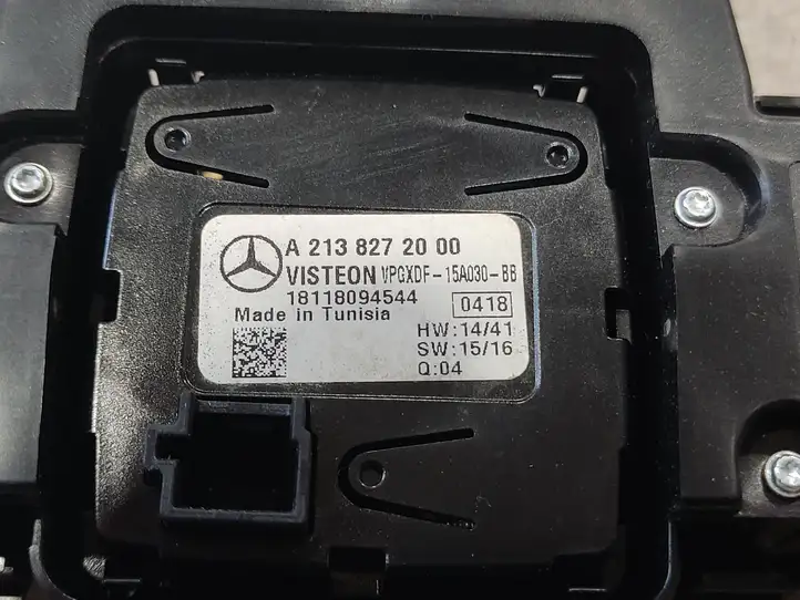 Mercedes-Benz E W213 (2016 - ) A2139056508 Блок кнопок на панели — фото 11