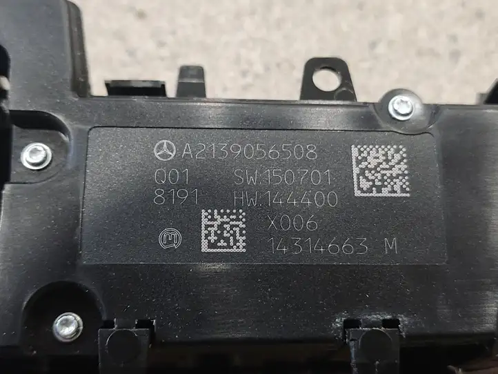 Mercedes-Benz E W213 (2016 - ) A2139056508 Блок кнопок на панели — фото 12