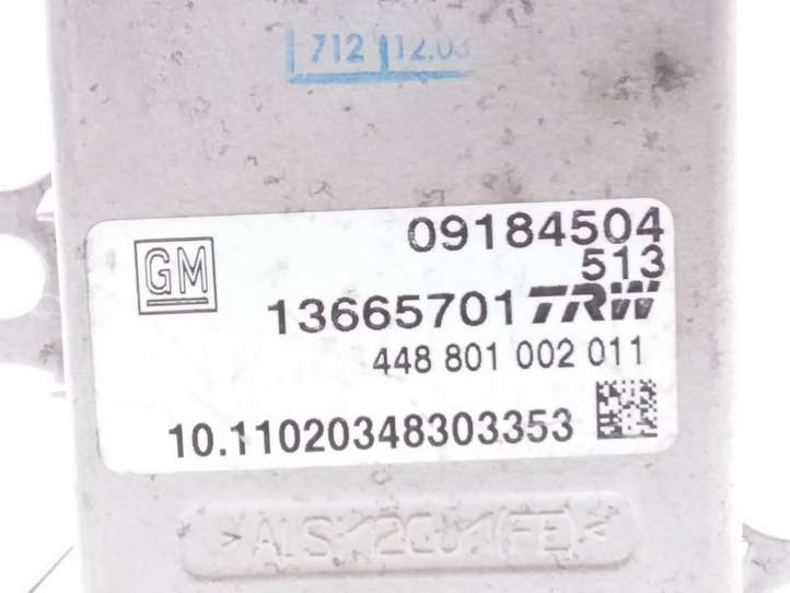 Opel Vectra (2002 - 2005)  09184504 Датчик ESP (системы стабильности) (датчик курсовой устойчивости))