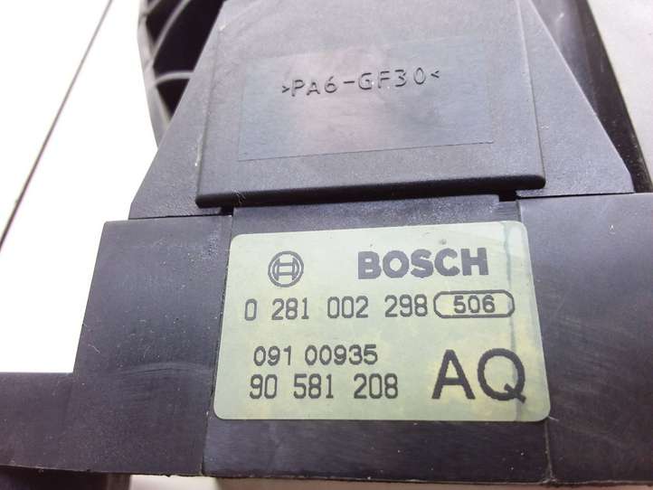 Opel Zafira (1999 - 2003)  0281002298 Педаль акселератора