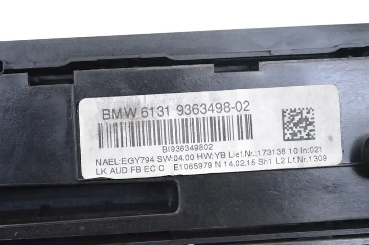 BMW 4 F32 F33 (2013 - 2017) 9363498 Управление климат контролем — фото 4