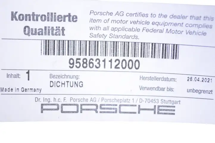 Porsche Cayenne (92A) (2011 - 2017) 95863112000 Другая часть кузова — фото 2