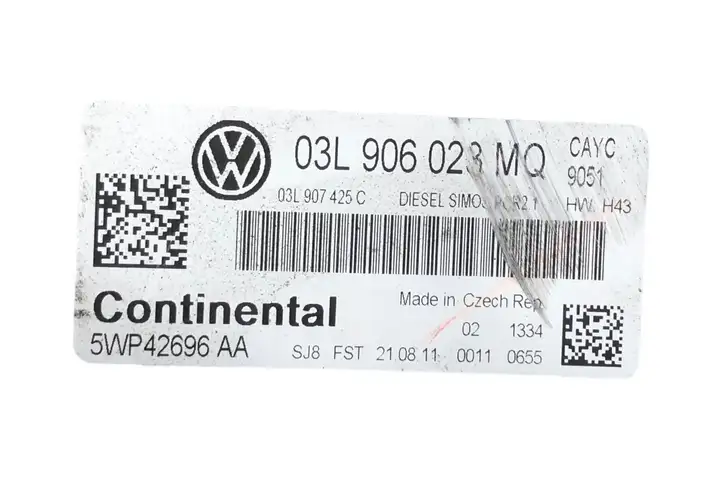 Volkswagen Golf VI (2009 - 2013) 03L906023MQ Прочие блоки управления — фото 5