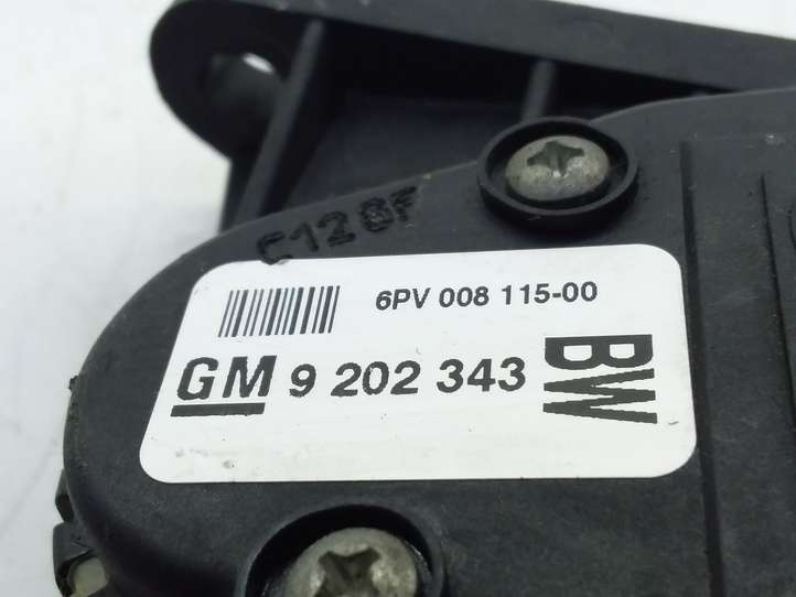 Opel Zafira (2006 - 2008)  9202343 Педаль акселератора