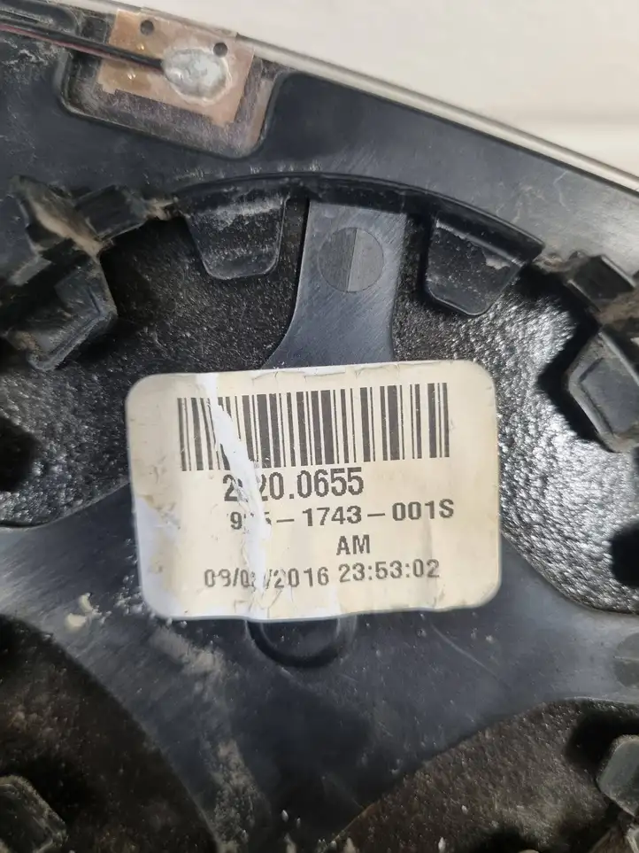 BMW 3 F30 F35 F31 (2012 - 2018) 51167390617 Стекло бокового зеркала — фото 3