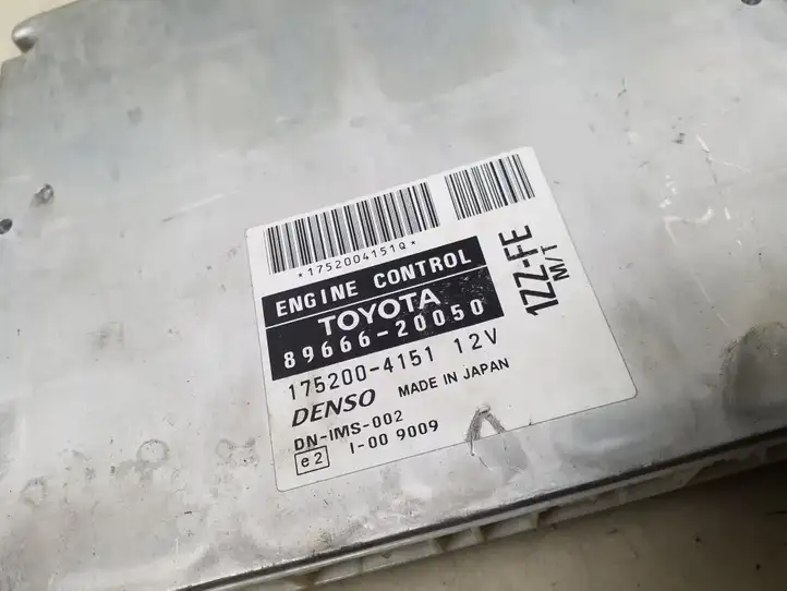 Toyota Celica T230 (1999 - 2006) 8966620050 Блок управления двигателем (ЭБУ) — фото 4