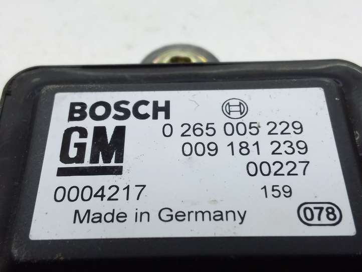 Opel Zafira (2006 - 2008)  009181239 Датчик ESP (системы стабильности) (датчик курсовой устойчивости))