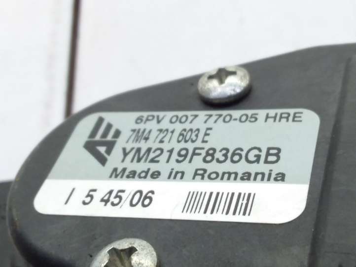 Seat Alhambra (2000 - 2010)  7M4721603E Педаль акселератора