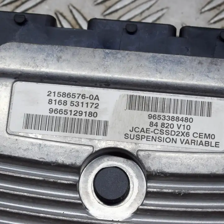 Citroen C6 (2005 - 2012) 9665129180 Блок управления подвеской — фото 6