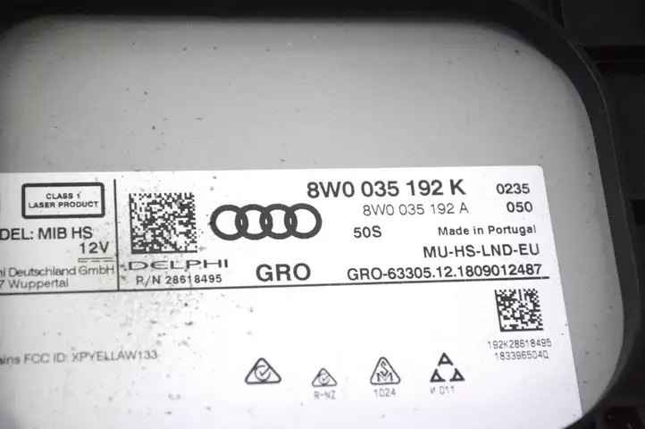 Audi A4 S4 B9 8W (2019 - ) 8W0035192K Блок навигации GPS — фото 4