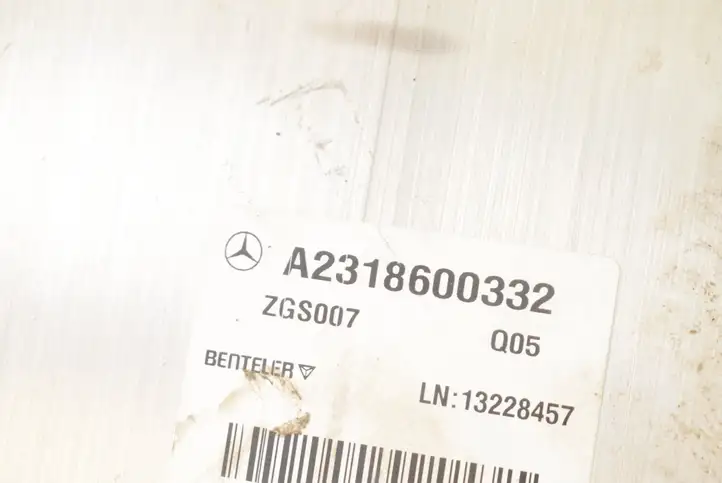 Mercedes-Benz SL R231 (2012 - 2019) A2318600332 Другая часть кузова — фото 5
