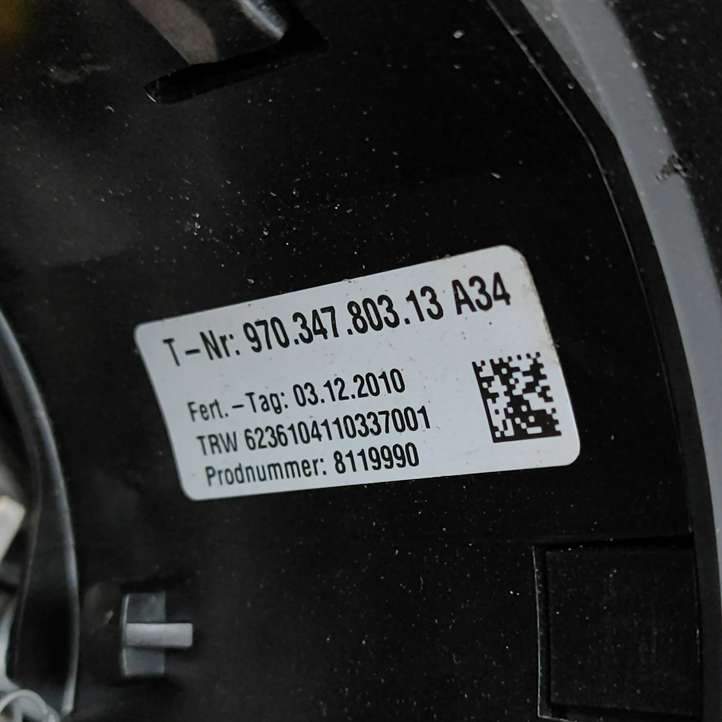 Porsche Panamera (2009 - 2013)  97034780313 Руль