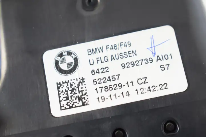 BMW X1 F48 F49 (2015 - 2022) 9292739 Воздушная решетка панели — фото 5