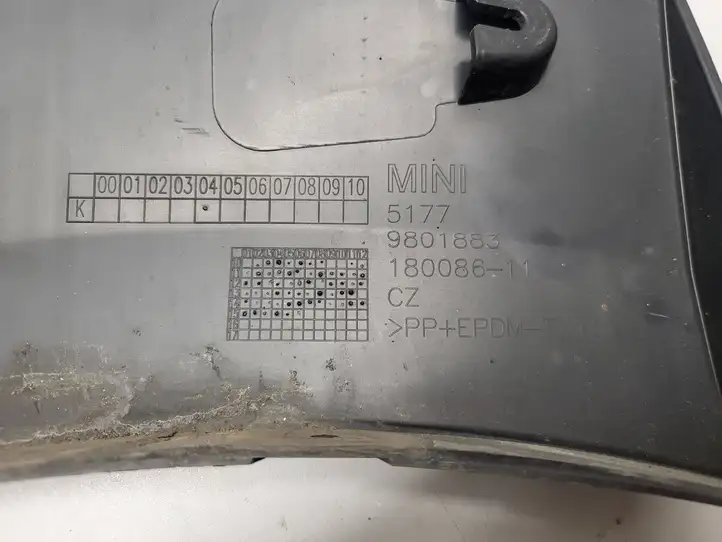 Mini Cooper Countryman R60 (2010 - 2016) 9801883 Молдинг крыла — фото 3