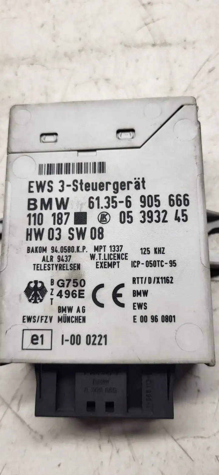BMW 3 E46 (1998 - 2005) 61356905666 Блок иммобилайзера — фото 3