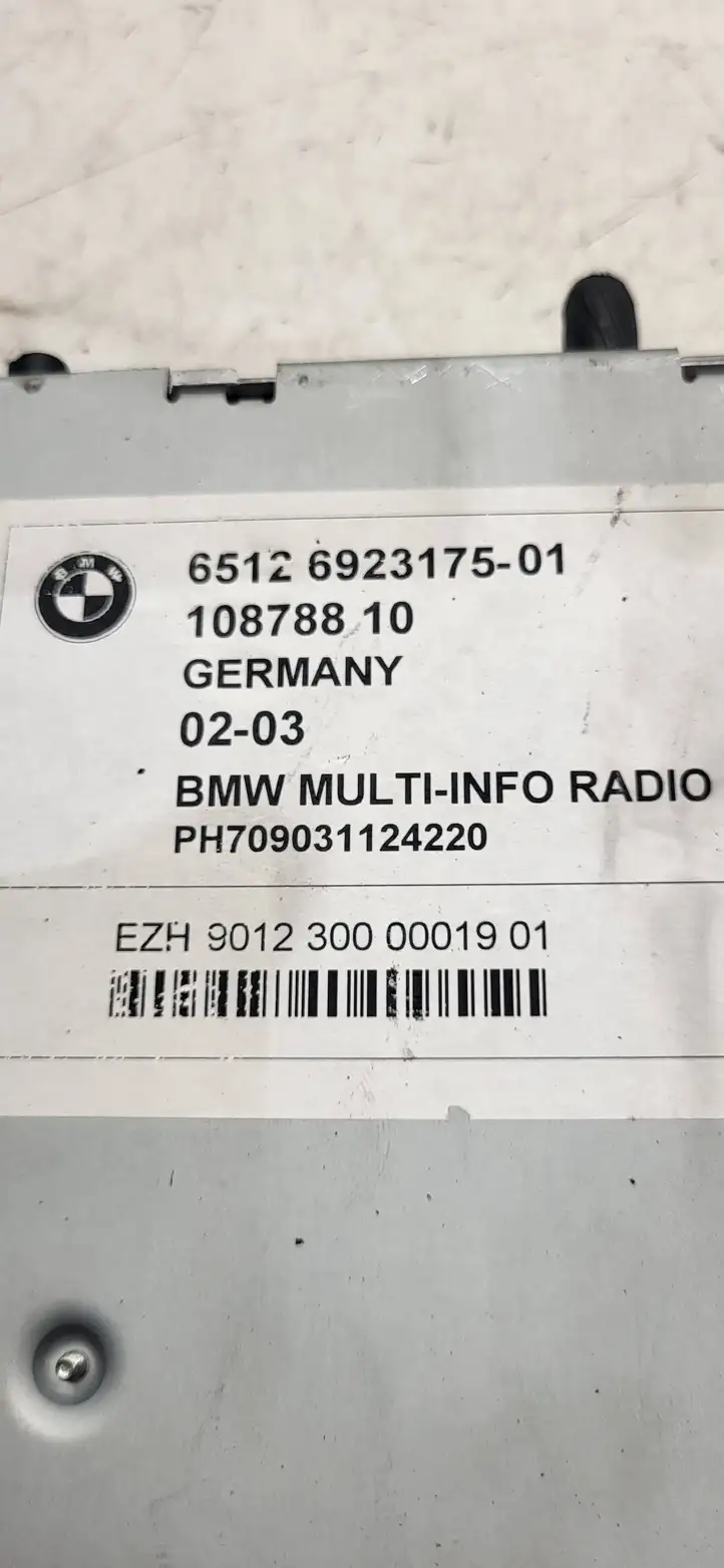 BMW 3 E46 (1998 - 2005) 6923175 Магнитола / мультимедийная система — фото 3
