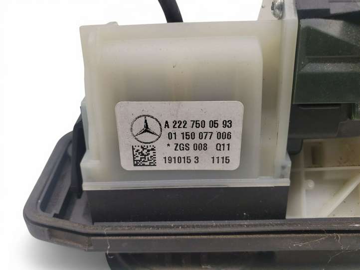 Mercedes-Benz S W222 (2013 - )  A2227500593 Ручка (с камерой) задней крышки