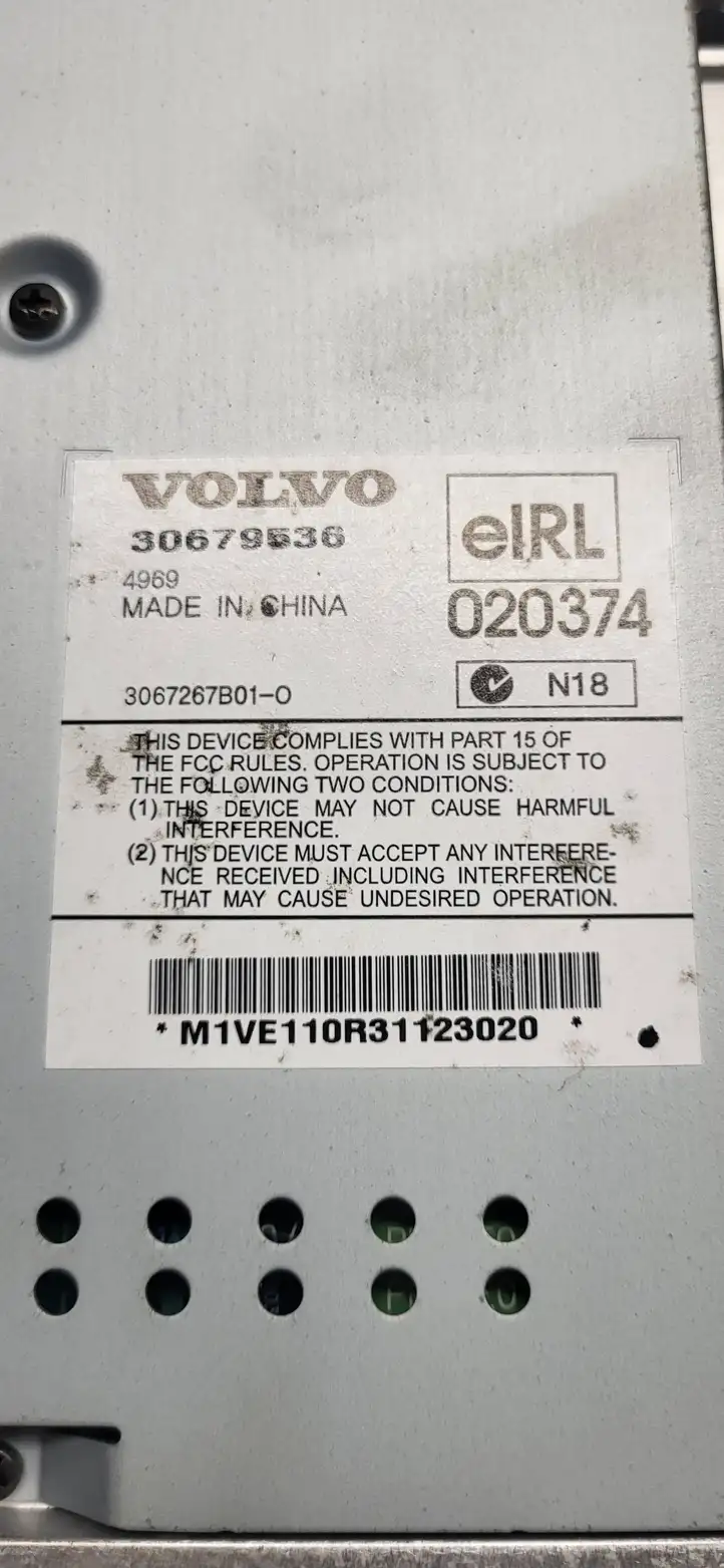 Volvo V50 (2004 - 2008) 30679536 Усилитель звука — фото 4