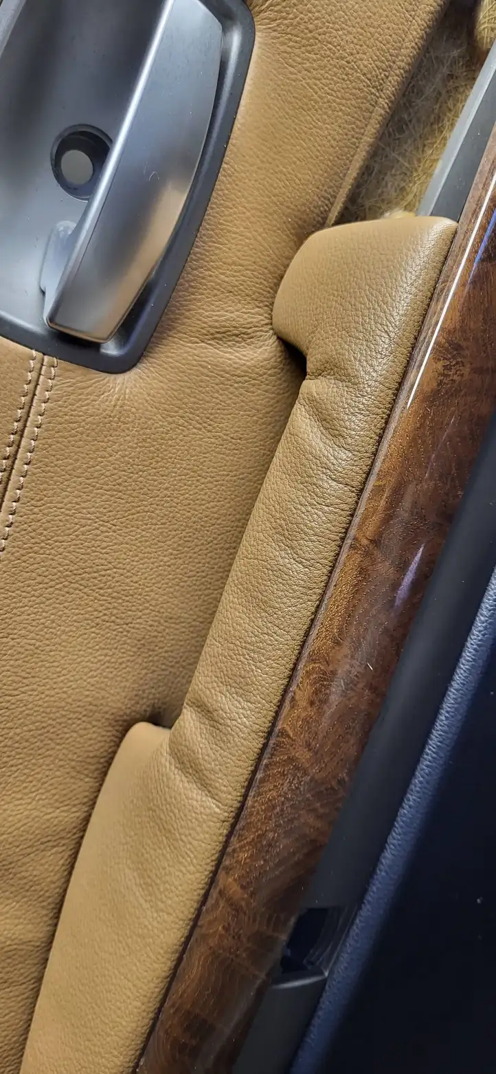 BMW 7 E65 E66 (2001 - 2008) Обшивка задней двери — фото 3