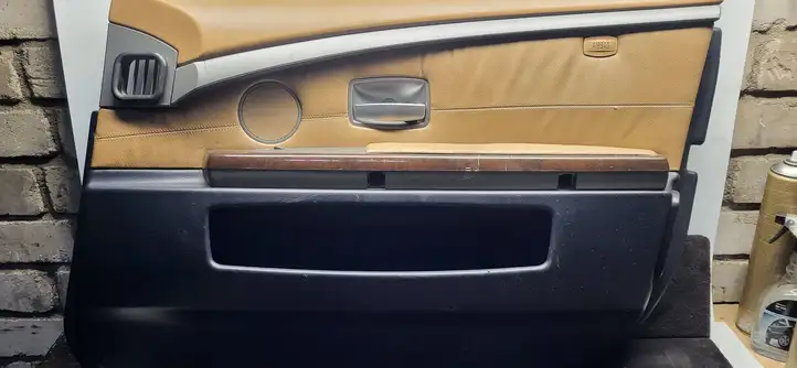 BMW 7 E65 E66 (2001 - 2008) Обшивка передней двери — фото 1