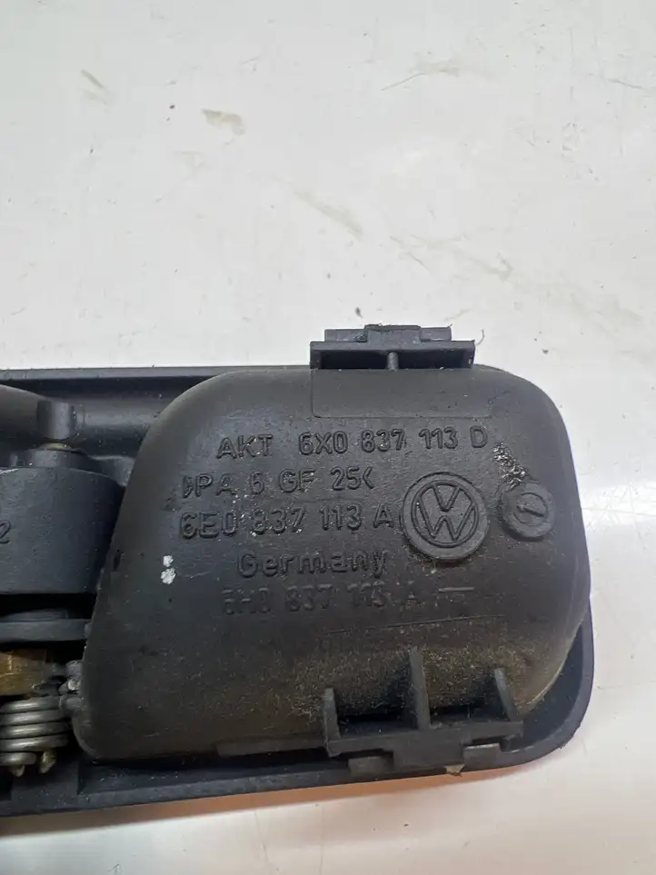 Volkswagen Lupo (1998 - 2005) 6X0837113D Внутренняя ручка двери — фото 3