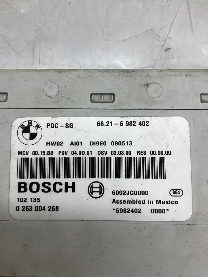 BMW 3 E92 E93 (2005 - 2014) 66216982402 Блок управления парктроникоми — фото 5