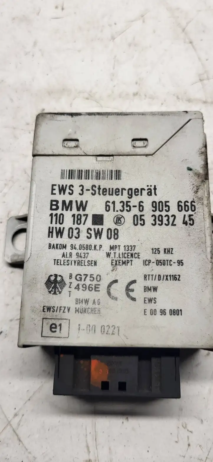 BMW 5 E39 (1996 - 2003) 61356905666 Блок иммобилайзера — фото 2