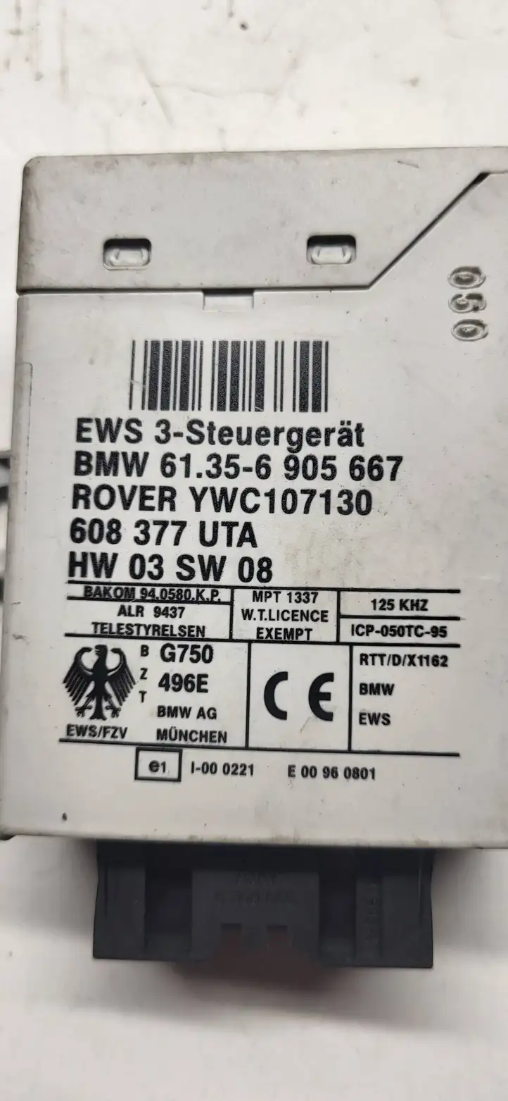 BMW 3 E46 (1998 - 2005) YWC107130 Блок иммобилайзера — фото 3
