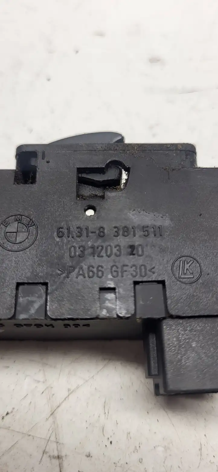 BMW 3 E46 (1998 - 2005) 61318381511 Кнопка стеклоподъемников — фото 3