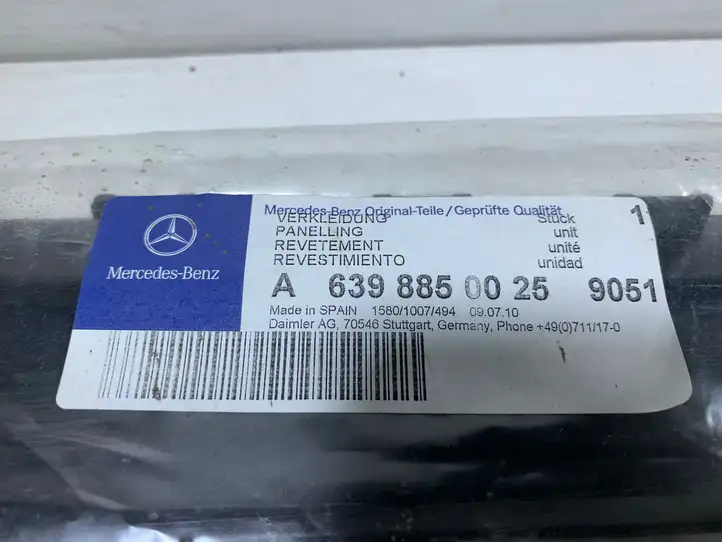 Mercedes-Benz Vito Viano W639 (2010 - 2015) A6398850025 Прочие внешние детали — фото 3