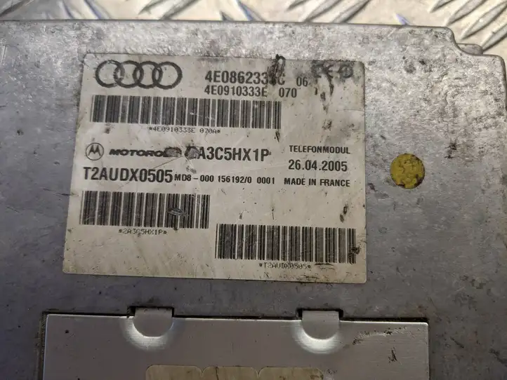 Audi A6 S6 C6 4F (2004 - 2008) 4E0862333C Прочие блоки управления — фото 5
