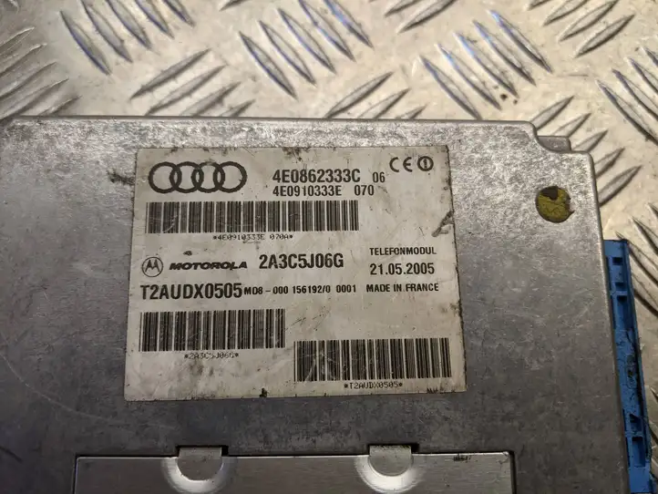 Audi A6 S6 C6 4F (2004 - 2008) 4E0862333C Прочие блоки управления — фото 5
