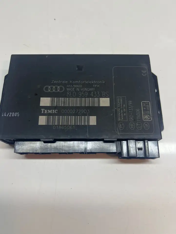 Audi A4 S4 B7 8E 8H (2004 - 2009) 8E0959433BS Модуль комфорта — фото 1