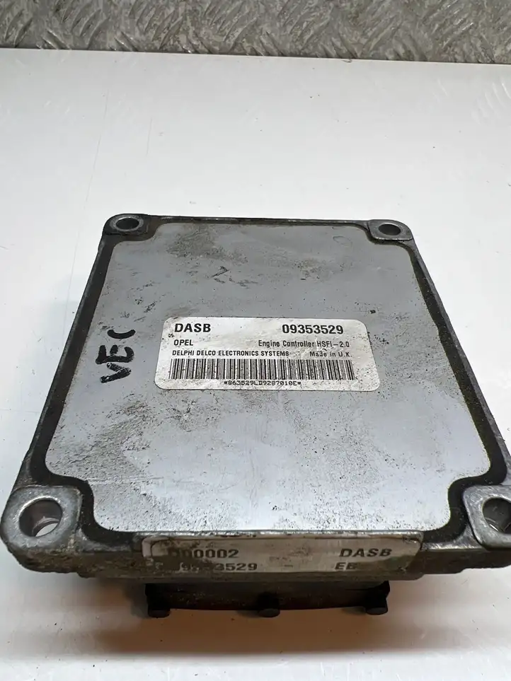 Opel Astra G (1998 - 2004) 09353529DASB Блок управления двигателем (ЭБУ) — фото 1