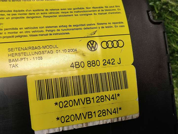 Audi A6 (2001 - 2004)  4B0880242J Подушка безопастности сиденья