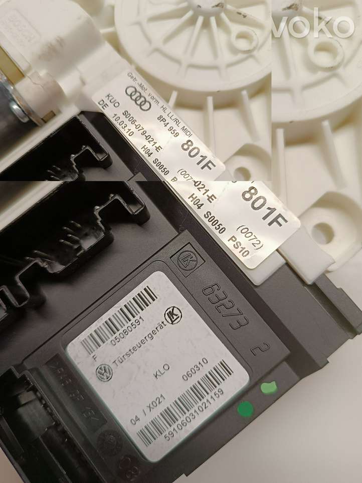 Audi A3/S3 8P (2008 - 2013)  8P4959801F Механизм подъема окон задней двери