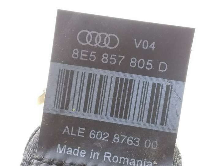 Audi A4 (2004 - 2009)  8E5857805D Задний ремень безопасности