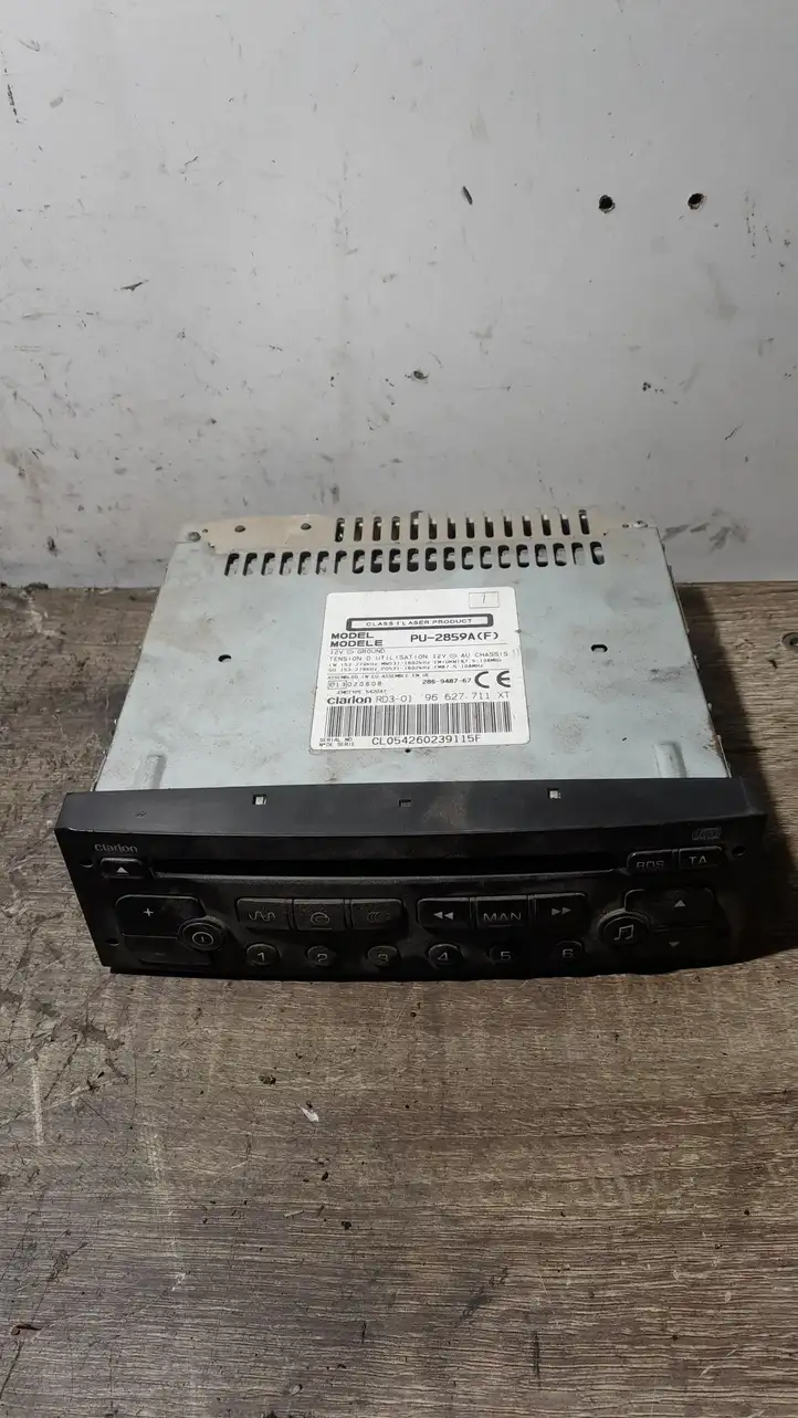Citroen Xsara Picasso (1999 - 2012)  PU2859A Радио/ проигрыватель CD/DVD / навигация
