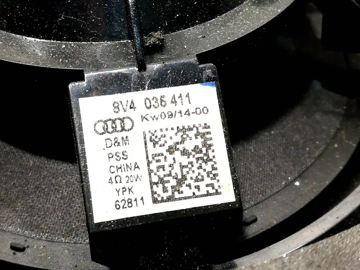 Audi A3/S3 8V (2012 - 2016) 8V4035411 Динамики задних дверей — фото 2