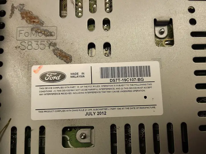 Ford Fusion II (2013 - ) DS7T19C107BG Магнитола / мультимедийная система — фото 2
