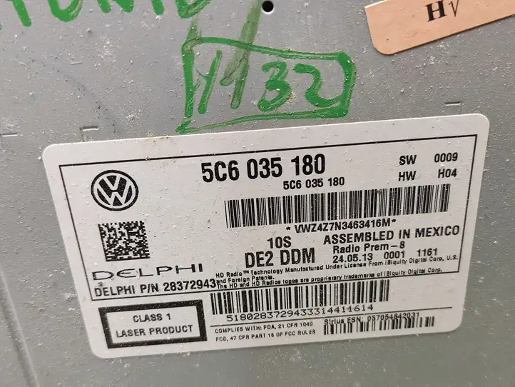 Volkswagen Jetta VI (2011 - 2018) 5C6035180 Магнитола / мультимедийная система — фото 5