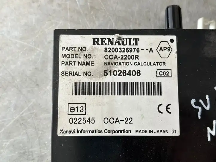 Renault Laguna II (2001 - 2005) 8200326976 Магнитола / мультимедийная система — фото 3