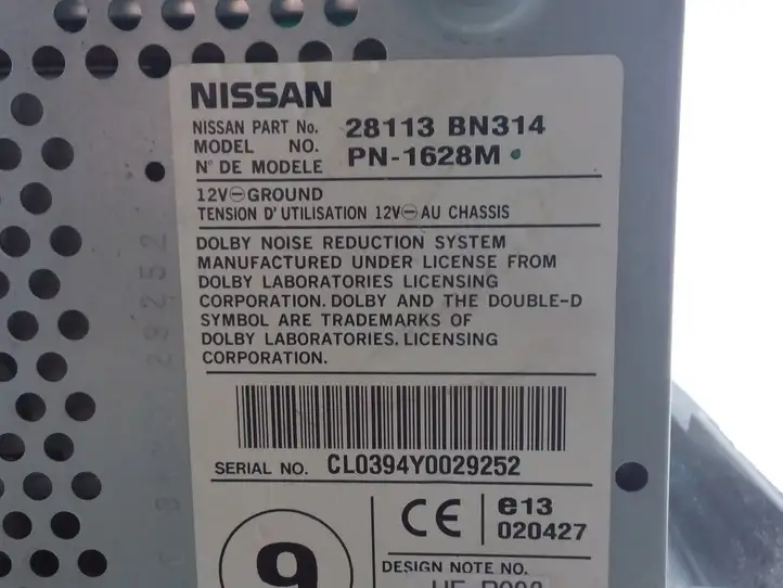 Nissan Almera N16 (2000 - 2010) 28113BN314 Магнитола / мультимедийная система — фото 4