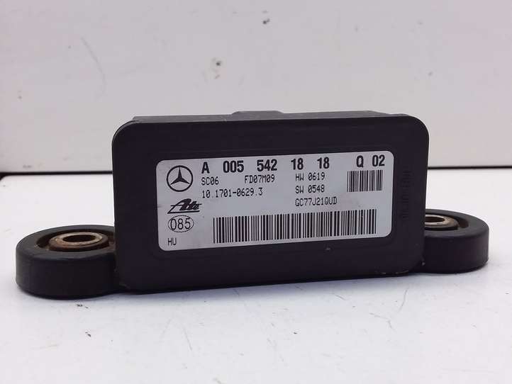 Mercedes-Benz C W204 (2007 - 2014)  A0055421818 Датчик ESP (системы стабильности) (датчик курсовой устойчивости))