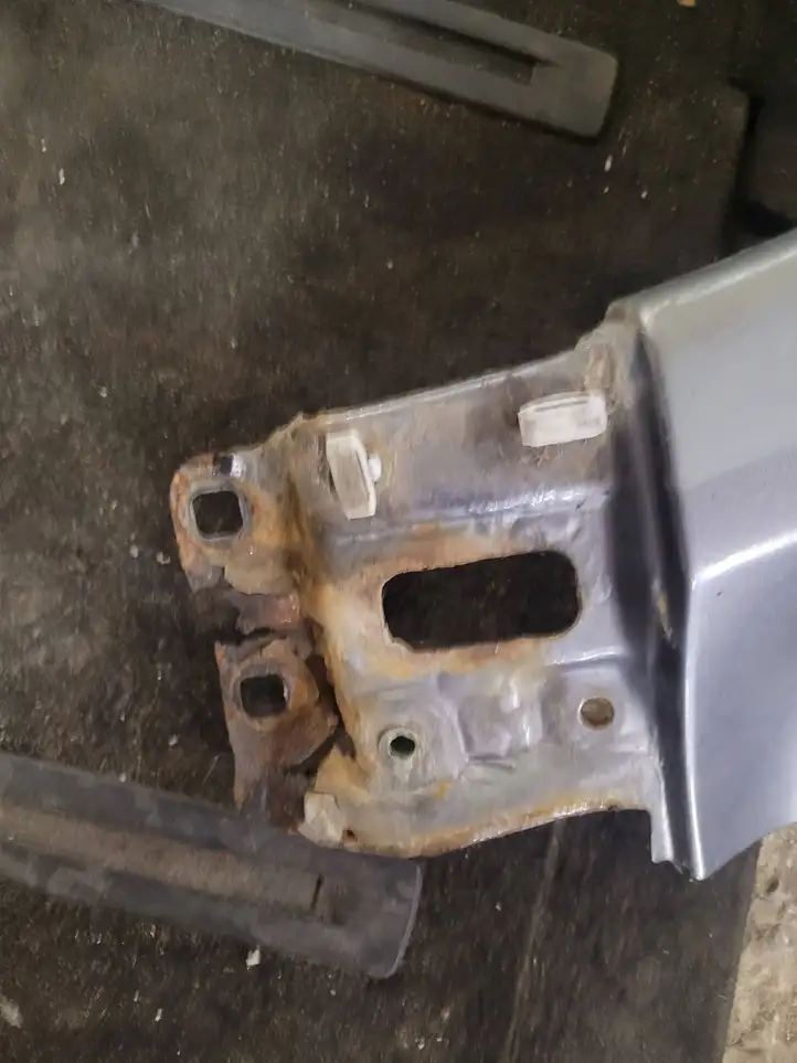 Porsche Cayenne (9PA) (2002 - 2010) 7L5821105D Переднее крыло — фото 1