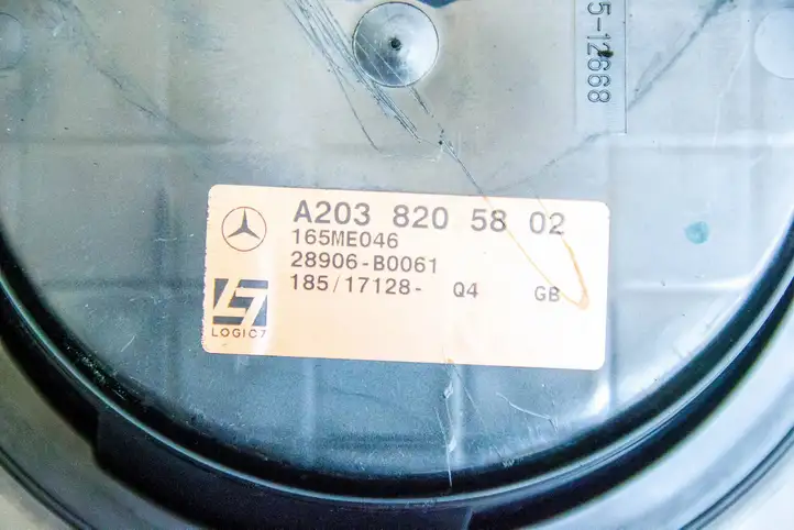 Mercedes-Benz C W203 (2000 - 2007) A2038205802 Динамики задних дверей — фото 4