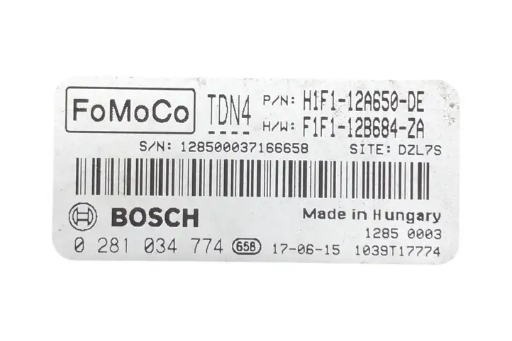 Ford Focus (2015 - 2019) 0281034774 Прочие блоки управления — фото 5