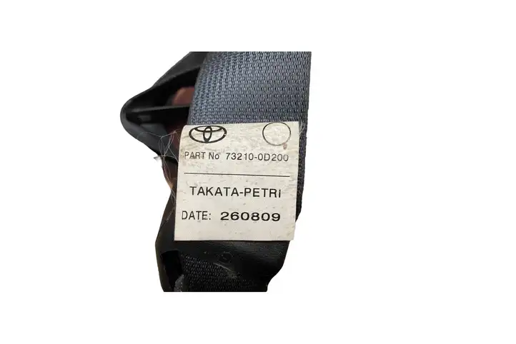 Toyota Yaris (2005 - 2009) 732100D200 Передний ремень безопасности — фото 5